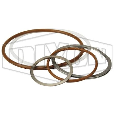 Dixon DQC WS-BOP High Pressure Wingstyle Interchange Seal Kit, For Use with All Style Coupler 6BOP-SKIT