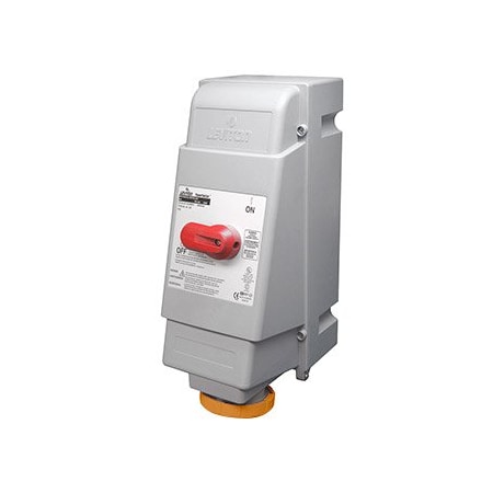Leviton Industrial Grade Mechanical Interlock, Watertight, 60 Amp, 125/250 Volt 460MI12W