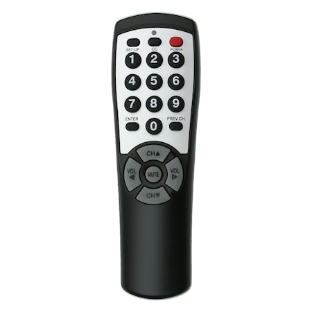 Discounted Remotes Standard Universal Remote, Programmed For Healthcare TVs 114843