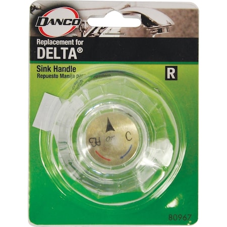 Danco Acrylic Delta Single Replacement Clear Faucet Handle 80967