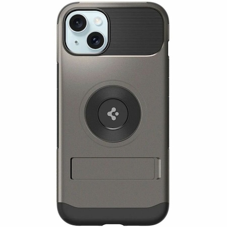 Spigen Slim Armor Magsafe Case For Apple Iphone 15, Gunmetal ACS06486