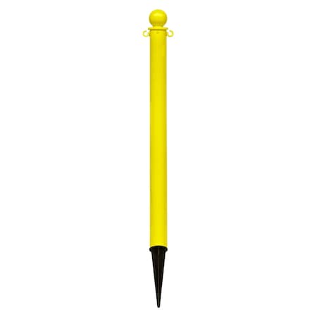 Mr. Chain 2.5" Yellow Medium Duty Ground Pole 95402