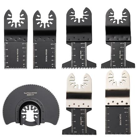 Vevor Oscillating Multi Tool Saw Blades Multi Tool Blades 50PCS for Wood Metal TZ-50PCS-6