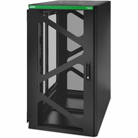 Apc NetShelter 24U Wallmount Rack Enclosure Cabinet Side Mount UPS Depth AR124SM