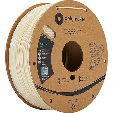 Polymaker PolyLite ASA(1.75mm, 1000g) Natural PF01006