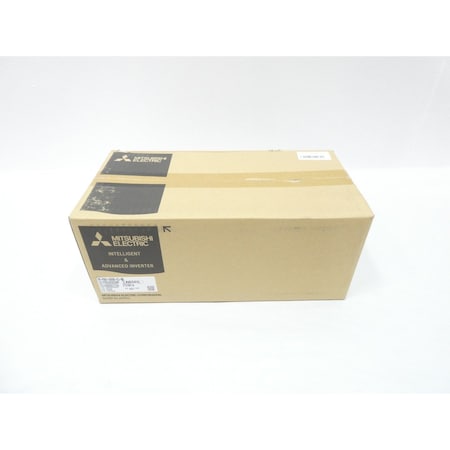 Mitsubishi AC VFD DRIVE 600V-AC 7.5HP 0.2-590HZ FR-F860-00090-E3-N6