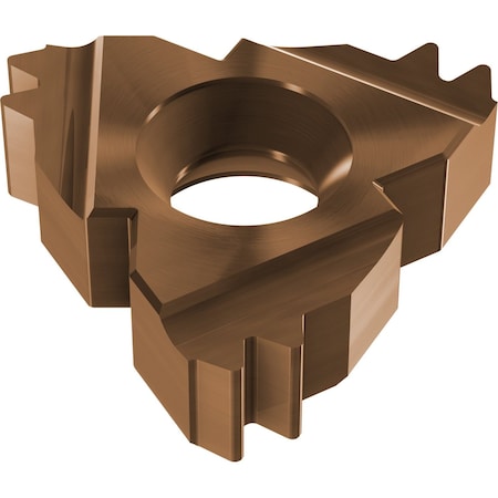 Vardex Thread Turning Laydown MF Style Inserts IC 1/2''F IN RH 11 TPI W 2 Teeth VRX Grade 070-00058
