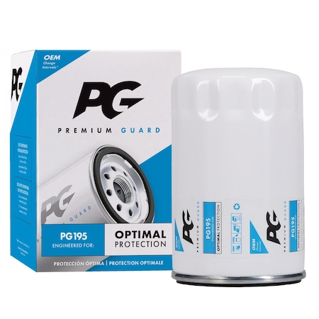 Premium Guard Engine Oil Filter, PG195