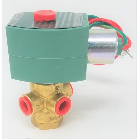 Asco 1/4in 120V 3Way Solenoid 125# Universal 8320G172 120/60 110/50