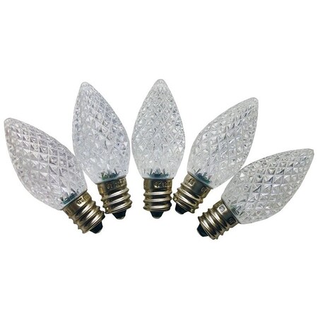 Santas Forest Bulb, Candelabra Lamp Base, LED Lamp, Crystal Warm White Light 24778