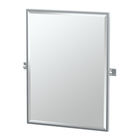 Gatco Elevate 32.5" Framed Rectangle Mirror, Chrome 4059FS
