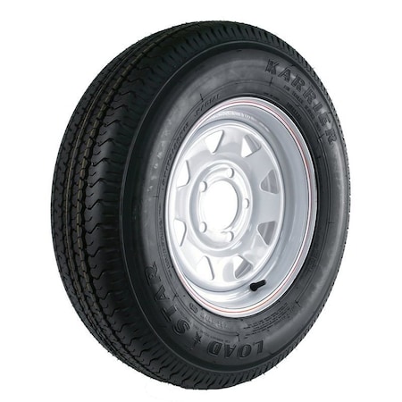 Martin Wheel Tire Rim, 1360 lb Withstand, 4-1/2 in Dia Bolt Circle, 13 in Dia, 4-1/2 in W DM175R3C-5CI
