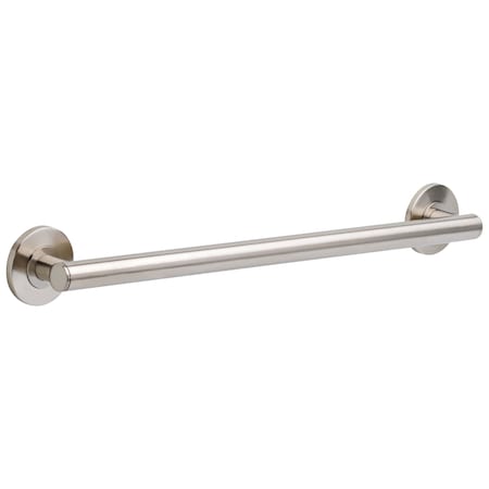 Delta Grab bar, 2.75 L, Brass, Stainless 41824-SS