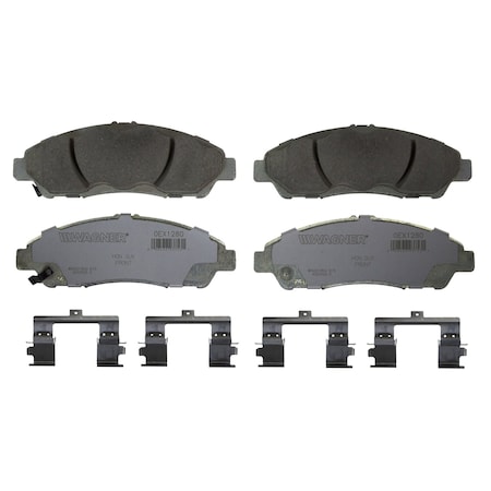 Wagner Brake OEX Front Disc Brake Pad Set Premium Ceramic,  OEX1280