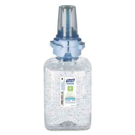 Purell Green Certified Advanced Refreshing Gel Hand Sanitizer, For ADX-7, 700 mL, Fragrance-Free, PK4 PK 8703-04