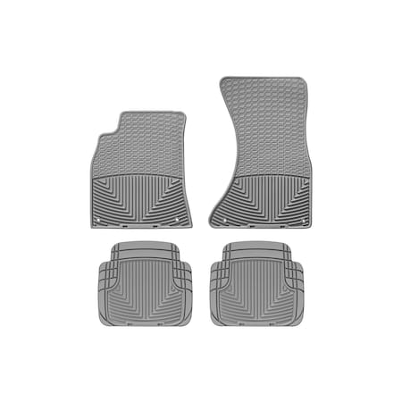 Weathertech Grey, Front and Rear All Weather Floor Mats W11GR-W50GR