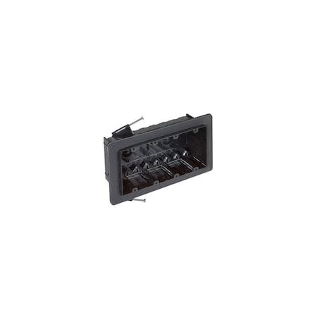 Carlon DraftTight Electrical Outlet Box, 4-Gang, 60-Cu. In. FN-460-VR