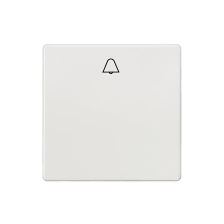 Siemens DELTA i-system titanium white Rocker switch with bell symbol for pushbutton, 55x 5TG6207