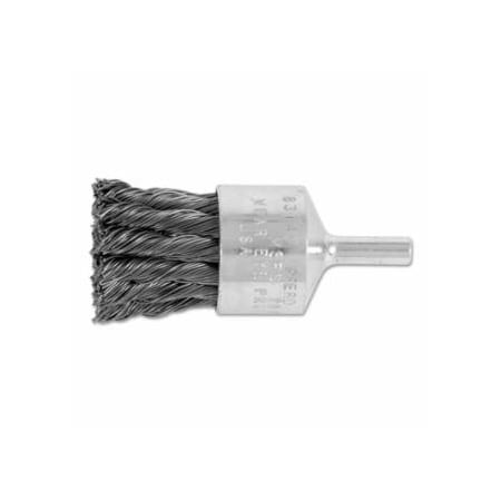 Pferd Straight Cup Knot End Brushes, Carbon Steel, 1 in x 0.02 419-83140