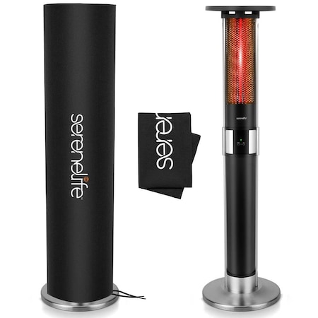 Serenelife Patio Heater Cover for SLOHT44 Infrared Outdoor Electric Space Heater, Heavy Duty Propane Heater SLOHT441