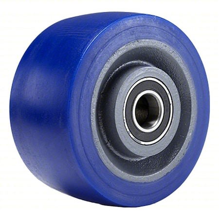 Hamilton Caster Wheel, 6"dia, 2,450 lb, Blue W-631-EGB-3/4