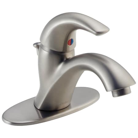 Delta Classic Single Handle Bathroom Faucet In Stainless 583LF-SSWF