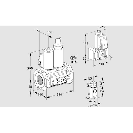 Honeywell Kromschroder VCS780F05NLWL3E/P3PP/PPZ- KS88207178