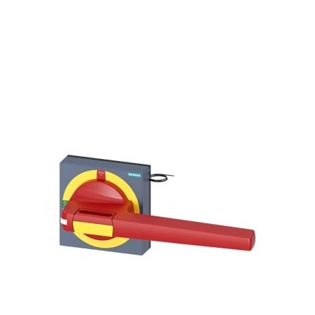 Siemens handle with masking plate EMERGENCY-STOP illuminated size 100x 100 for 8UD1861-4CD05