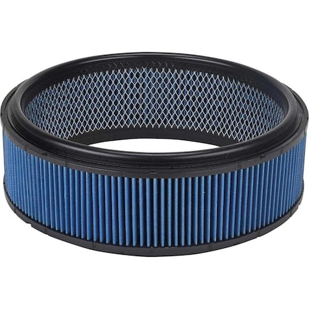 Superjock 14 x 5 in. Performance Washable Low Profile Filter, Blue SU2463757