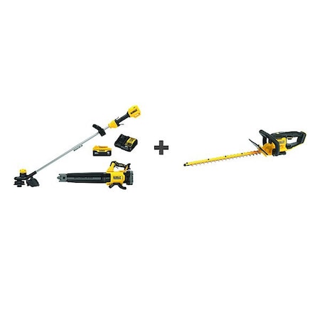 Dewalt DW 20V STRING AND BLOWER - COMBO DCKO215P1/DCHT821B