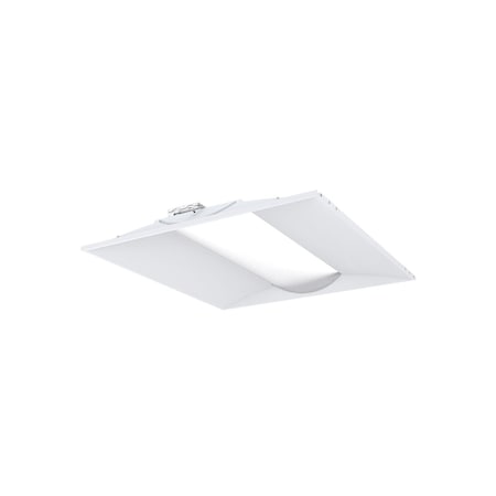 Lithonia Lighting LED Recessed Troffer, 2 ft x2 ft Size, 45W STAKS 2X2 ALO3 SWW7