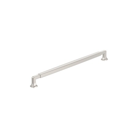 Amerock Stature 18 inch 457mm Center-to-Center Polished Nickel Appliance Pull BP54061PN