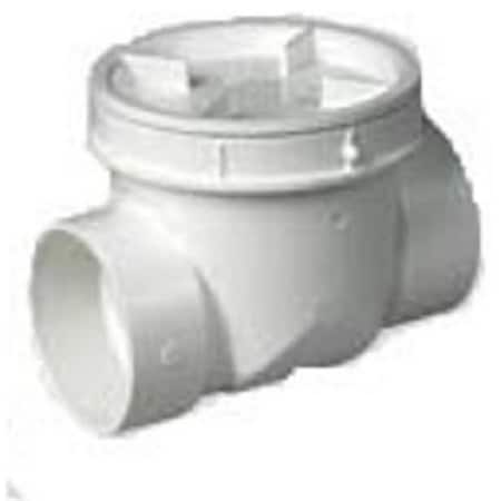 Tinkertools 43904 4 in. PVC Backwater Valve TI2670633