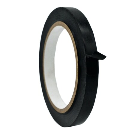 Wod Tape PVC, Black, 1/2 inch (12mm) W., 5 mil Thickness, 96 PK WOD VTC605-00500-96-60-BLA