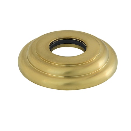 Kingston Brass Round Shower Arm Flange, Brushed Brass K157F7