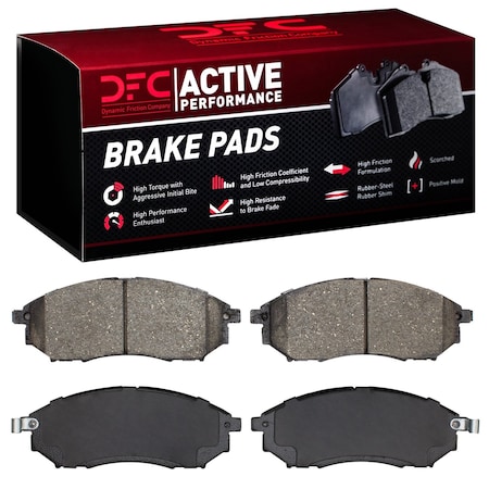 Dfc Active Performance, Disc Brake Pad Set,  1115-0888-00