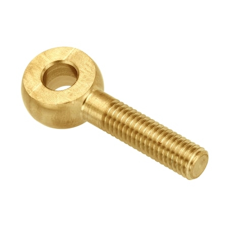 Ampg Fixed Rod End, Brass, Plain, 12 mm OD ZEBM5X25-BR