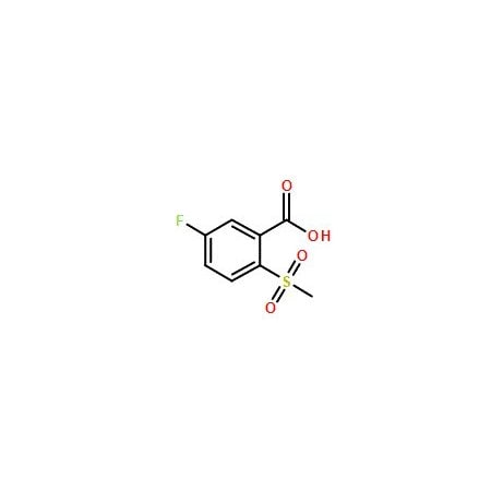 Ak Scientific 5-Fluoro-2-(methylsulfonyl)benzoic acid (250mg), CAS 773873-55-5 9571AE-250mg