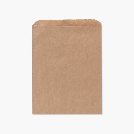 Nashville Wraps Brown Kraft Paper Merchandise Bags, 8.5x11, 1000PK MB2NA
