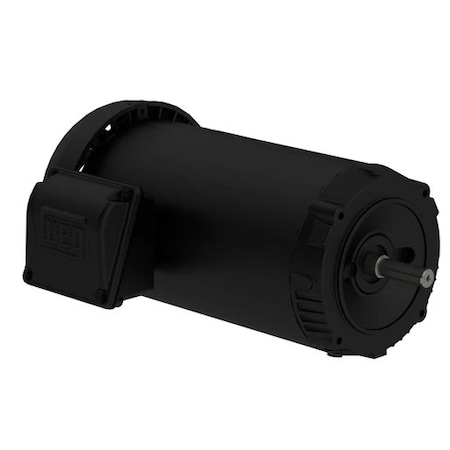 Weg 00118ET3E56CFL-S, TEFC, 1 hp, 230/460 V, 60 Hz, 3 phase, 56C , 1800 rpm, Footless 00118ET3E56CFL-S