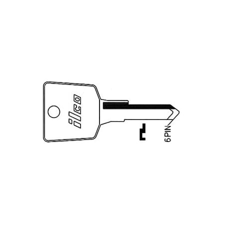 Ilco Unican Datsun Key F73A DT8