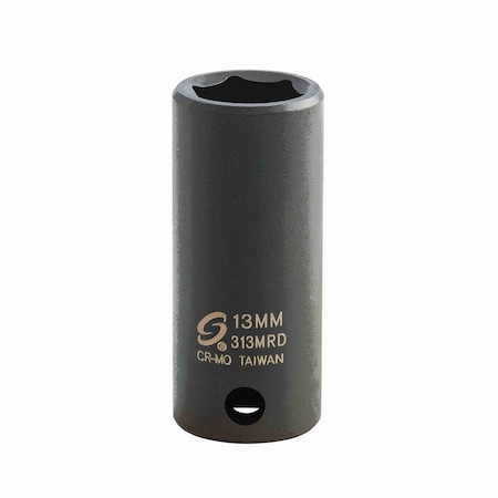Sunex 3/8 in Drive 13Mm Semi-Deep Impact Socket 313MRD
