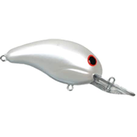 Bandit Lures Bandit Deep Diver, 0.25 - Pearl-Red Eye B200-09