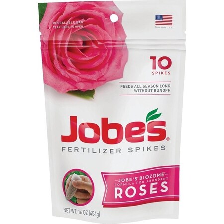 Jobes Fertilizer Spike Pouch, Spike, Gray/Light Brown, Slight Ammonia Pouch 04102