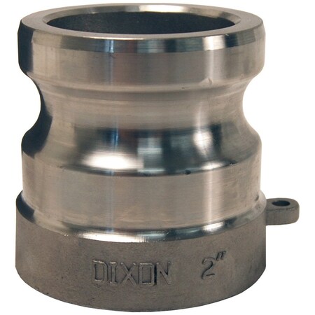 Dixon Cam and Groove Adapter, Socket Weld SS, 6" 600AWSPSS