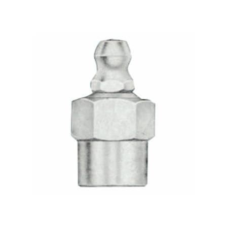 Alemite Hydraulic Fittings, Straight, 1 in, Male/Female, 1/8 in (NPTF), 50PK 025-LAGN-1618-B