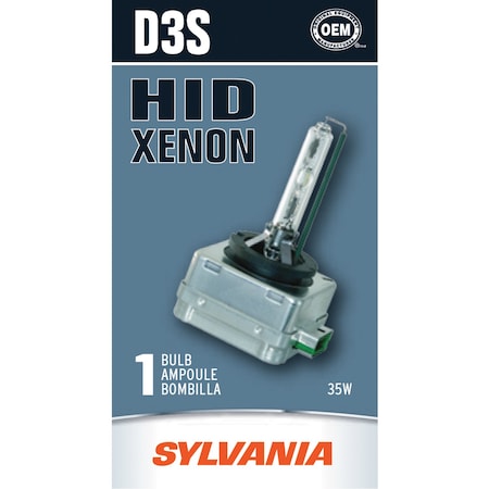 Sylvania Bulbs, 35 W, HID D3S.PB1