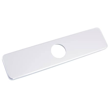 Speakman 8 in Single Hole Deck Plate, Polished Chrome SEF-8DECK
