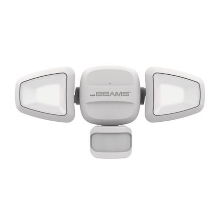 Happylight Motion-Sensing Battery Powered LED Security Light, White HA3313753