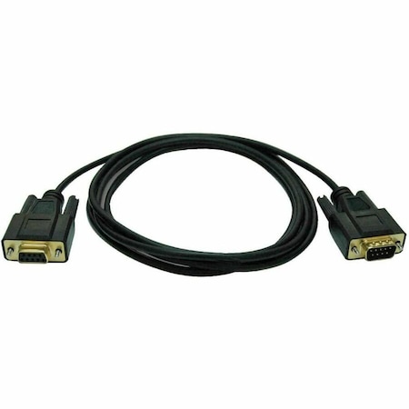 Tripp Lite 6FT NULL MODEM SERIAL DB9 RS232 CABLE ADAPTER GOLD M/F 6FT P454-006